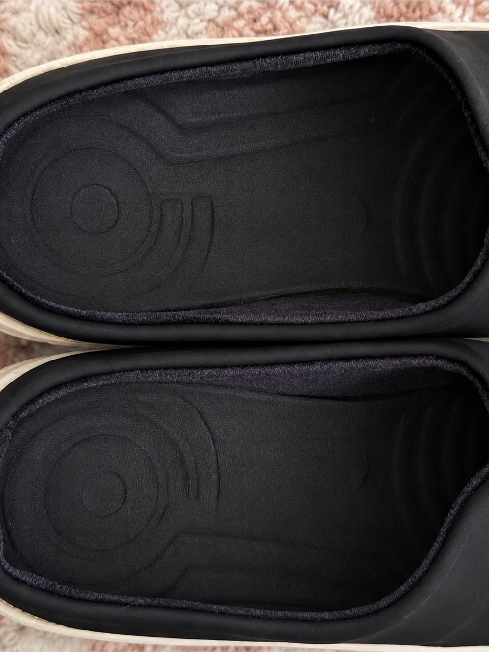 💜 Nike Black AIR FORCE 1 Lover Xx Slip-On Platform Black Mule Loafers White Sole - Picture 7 of 11